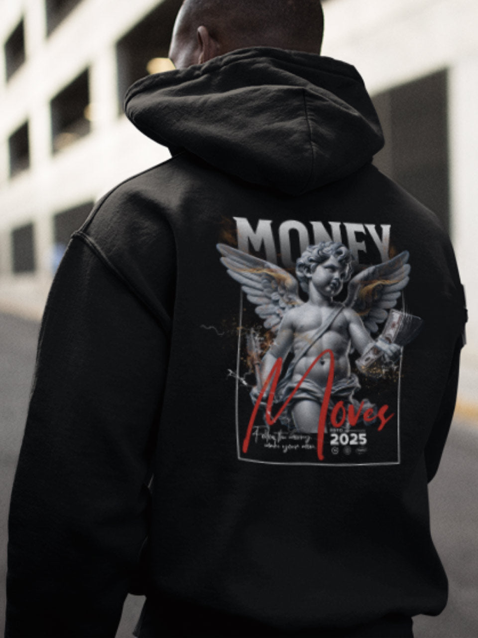 Unisex Hooded SweatShirt (Money moves 2025)