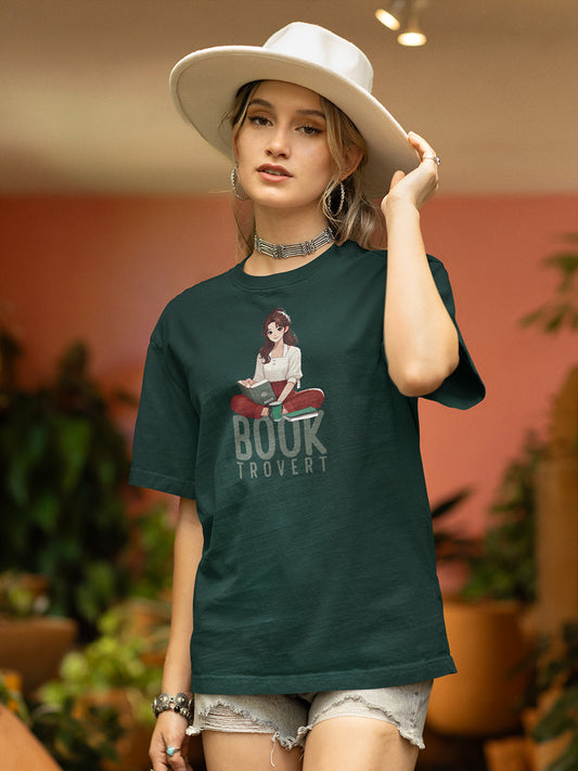 Booktrovert Oversized T-Shirt