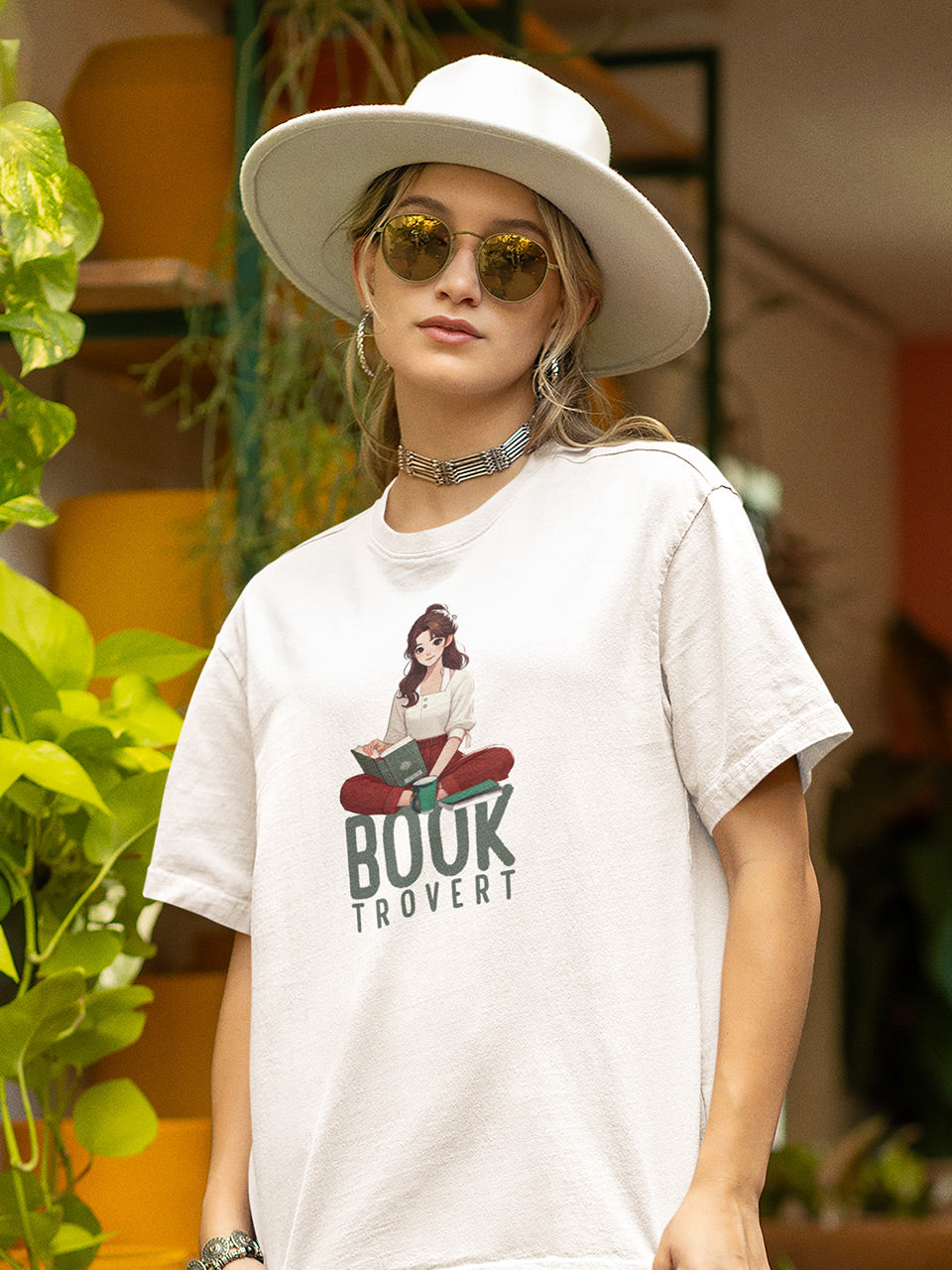 Booktrovert Oversized T-Shirt – Storiestore